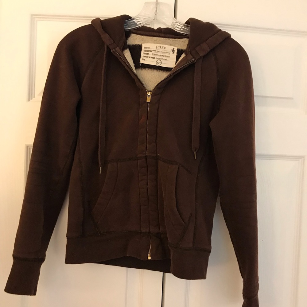 J. Crew Brown Zip Up